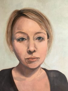 oil painting woman
